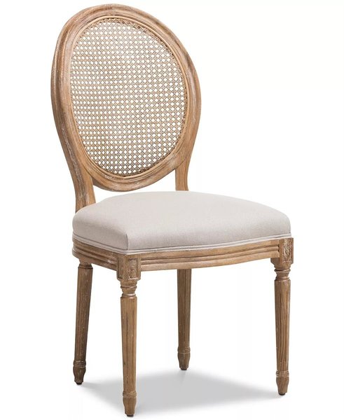 Louis Chair inkl. Sitzkissen | Natur [mieten]