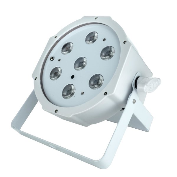 LED Scheinwerfer FLAT IR | 7x3 W LEDs | Wei [mieten]