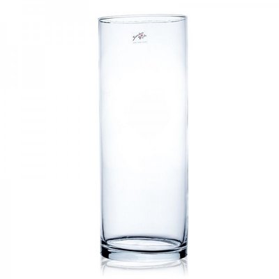 Vase ZYLINDER Klar | H.40 x D.15 cm | Glas [mieten]