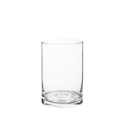Vase ZYLINDER Klar | H.15 x D.10 cm | Glas [mieten]
