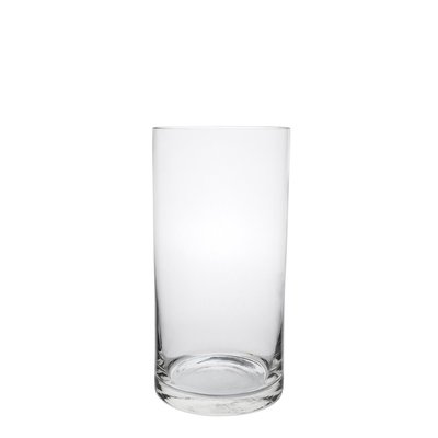 Vase ZYLINDER Klar| H.20 x D.10 cm | Glas [mieten]