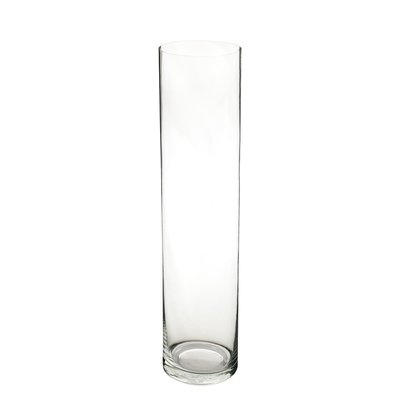 Vase ZYLINDER Klar | H.40 x D.10 cm | Glas [mieten]