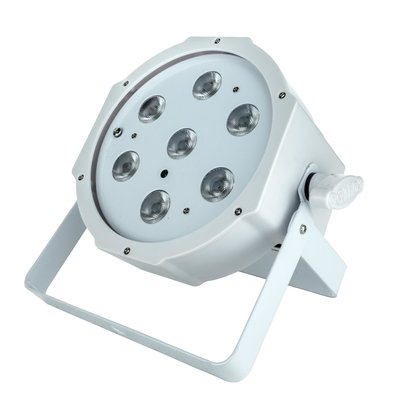 LED Scheinwerfer FLAT IR | 7x3 W LEDs | Wei [mieten]