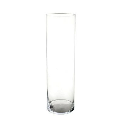 Vase ZYLINDER Klar | H.70 x D.21 cm | Glas [mieten]