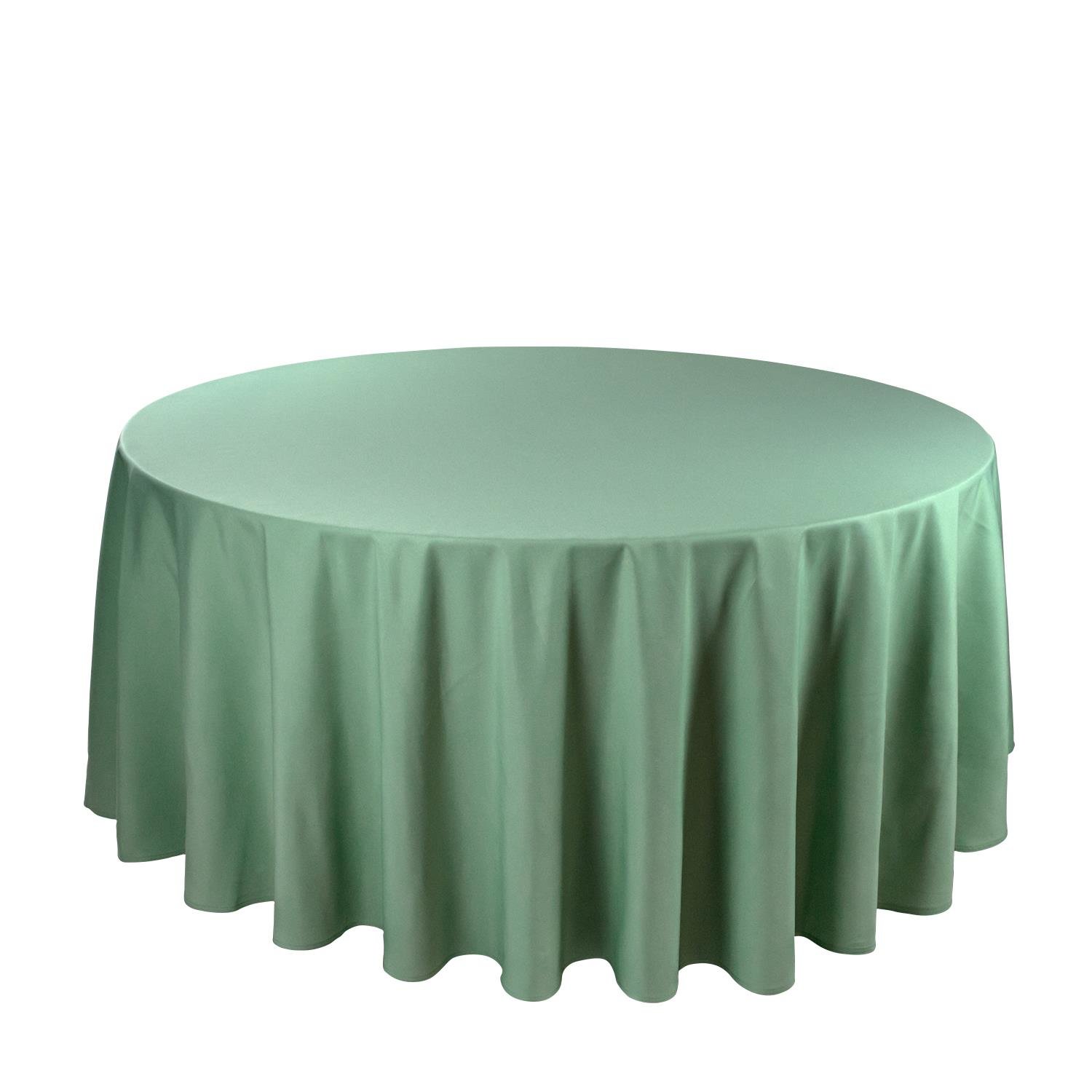 Runde Tischdecke Mint mieten -Eventdeko-For-Rent, 15,98 €