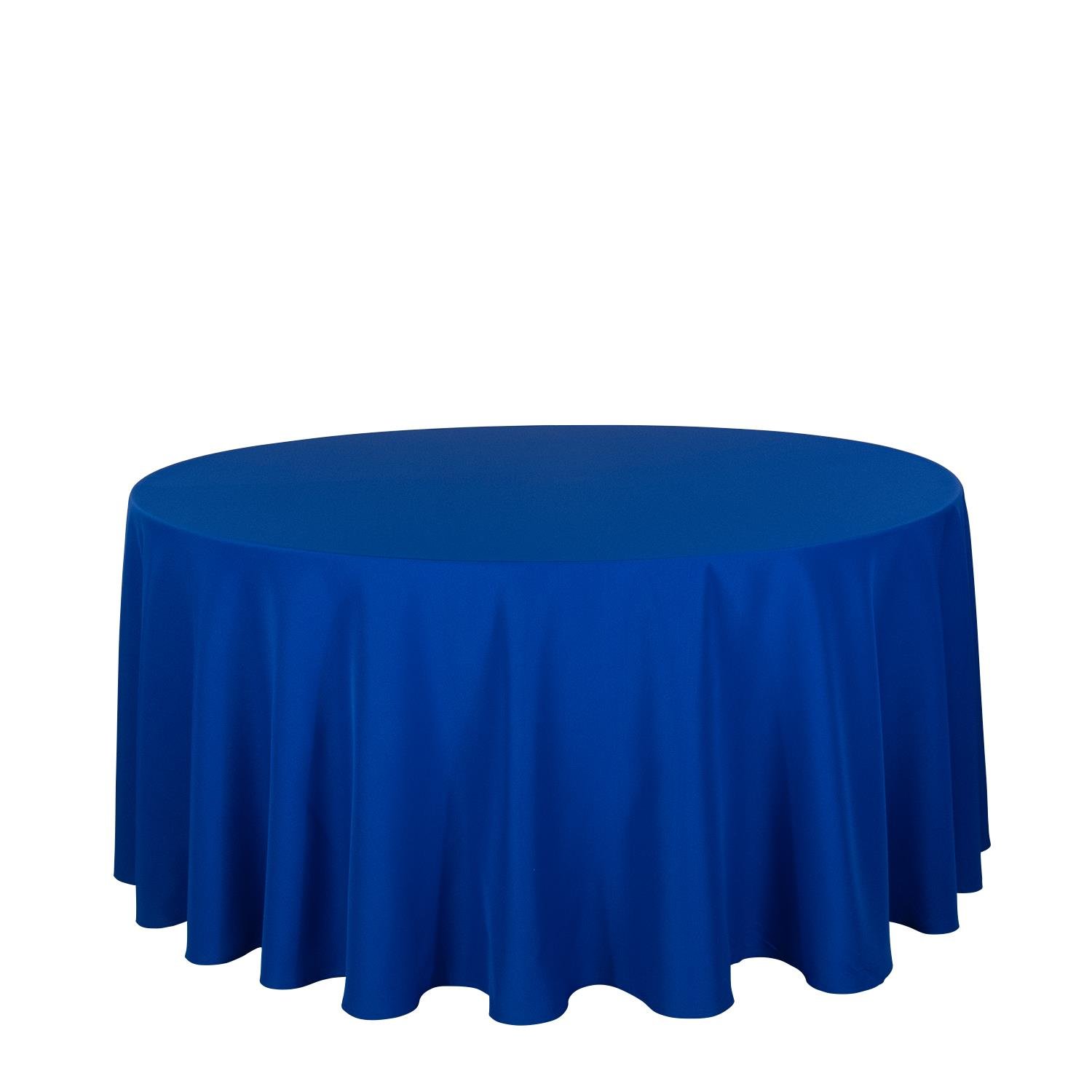 Runde Tischdecke Royal Blau mieten -Eventdeko-For-Rent, 15,98 €
