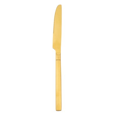 Menmesser Matt Gold | L. 22,7 cm [mieten]