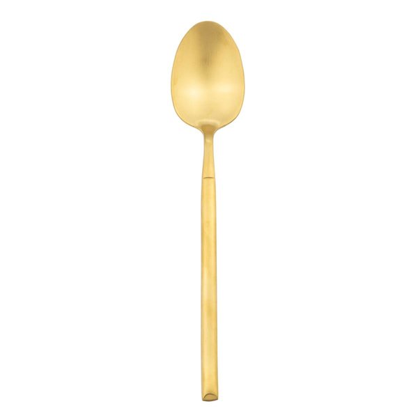 Dessertlffel Matt Gold | L. 18 cm [mieten]