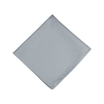 Stoffserviette Polyester  | 50 x 50 cm | Silber-Grau...